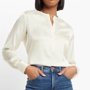 NWT Express Satin Blouse